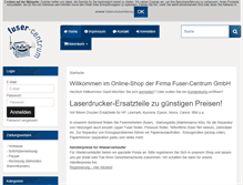 Tablet Screenshot of fuser-centrum.de